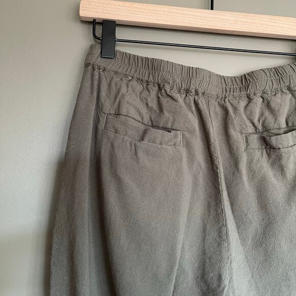 Marine Layer Allison Pant Dusty Olive Sm Tencel Lightweight Casual Comfortable - Picture 11 of 16